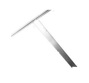 Suporte Placa Identificacao Carga 30x40 Inox t A8-134